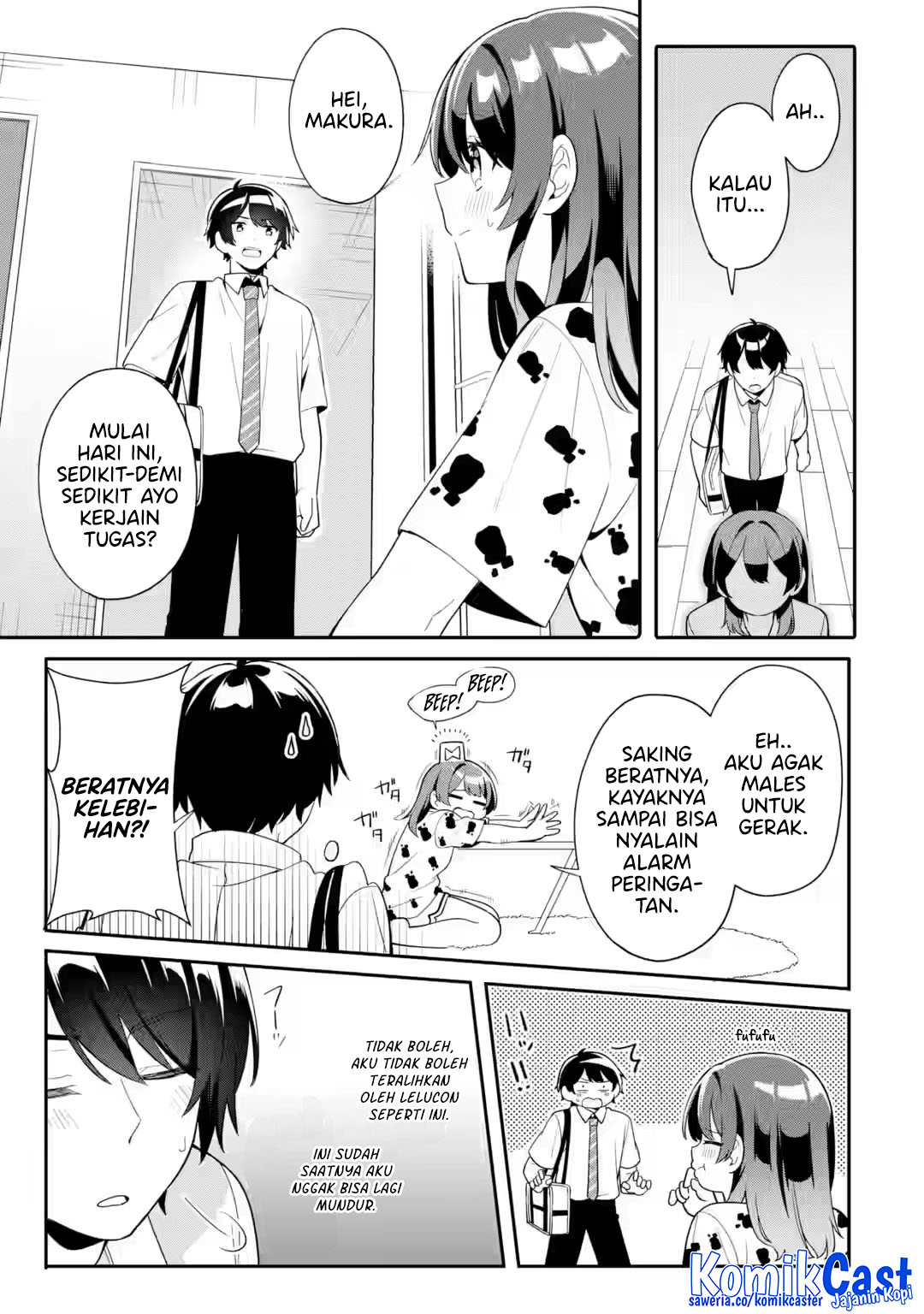 Muboubi Kawaii Pajama Sugata no Bishoujo to Heya de Futarikiri Chapter 7 Gambar 13
