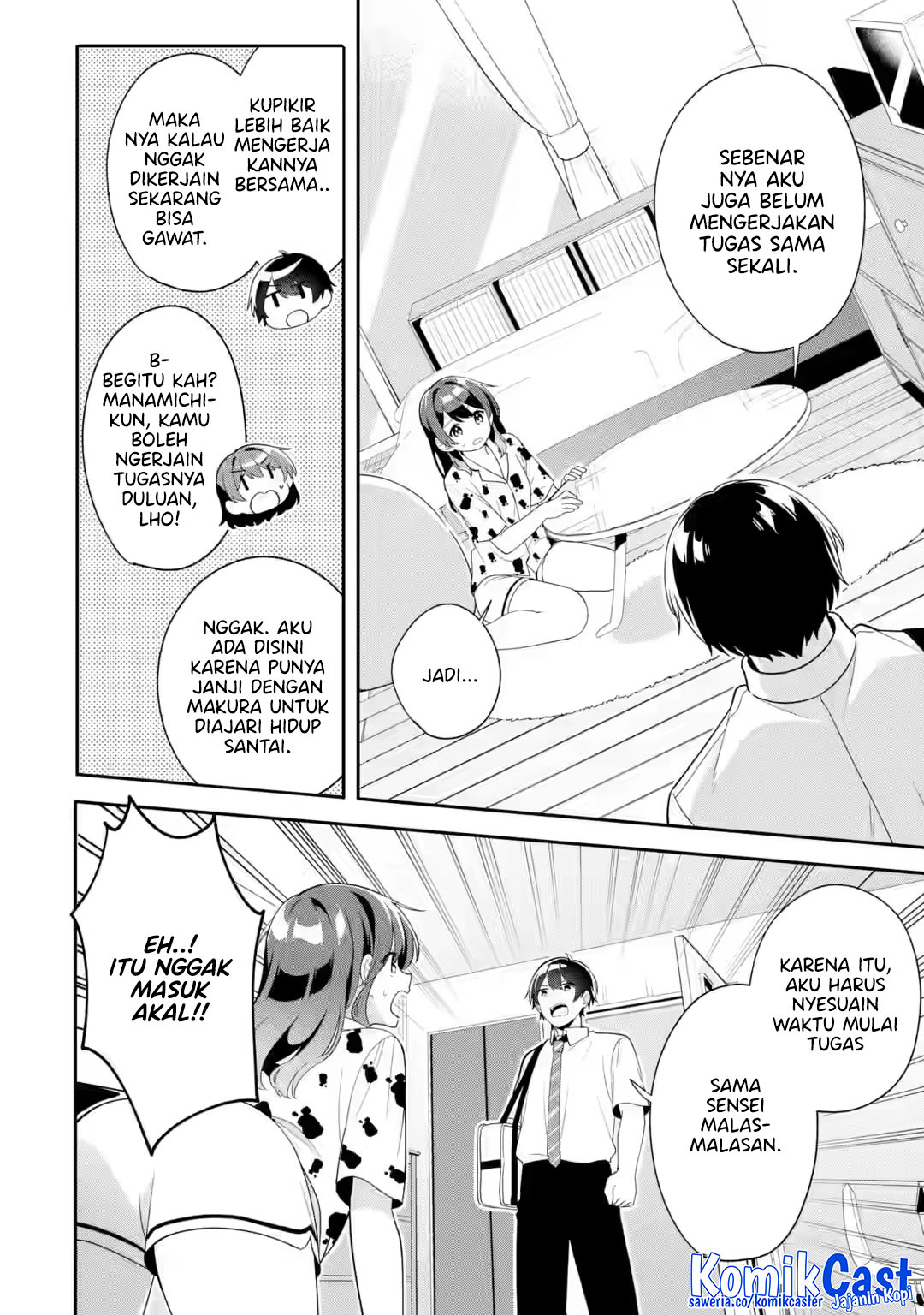 Muboubi Kawaii Pajama Sugata no Bishoujo to Heya de Futarikiri Chapter 7 Gambar 14