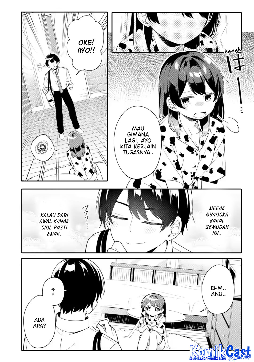 Muboubi Kawaii Pajama Sugata no Bishoujo to Heya de Futarikiri Chapter 7 Gambar 16