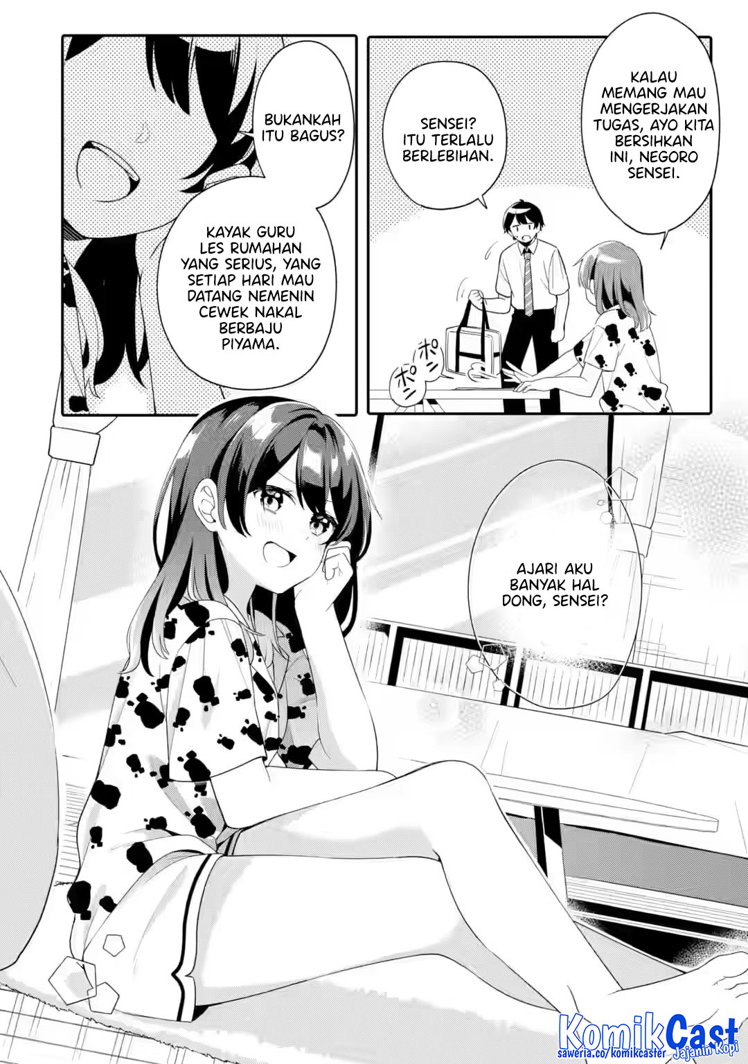 Muboubi Kawaii Pajama Sugata no Bishoujo to Heya de Futarikiri Chapter 7 Gambar 18