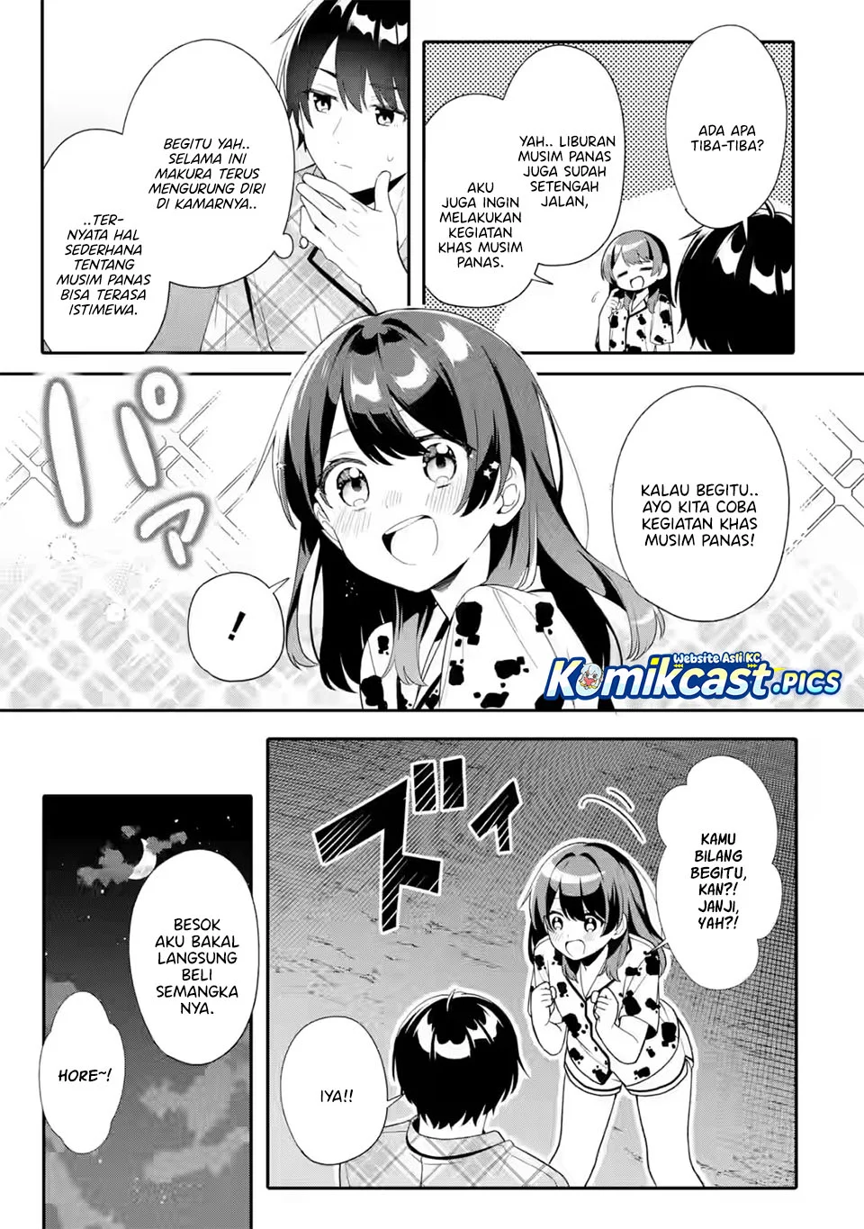 Muboubi Kawaii Pajama Sugata no Bishoujo to Heya de Futarikiri Chapter 8 Gambar 18