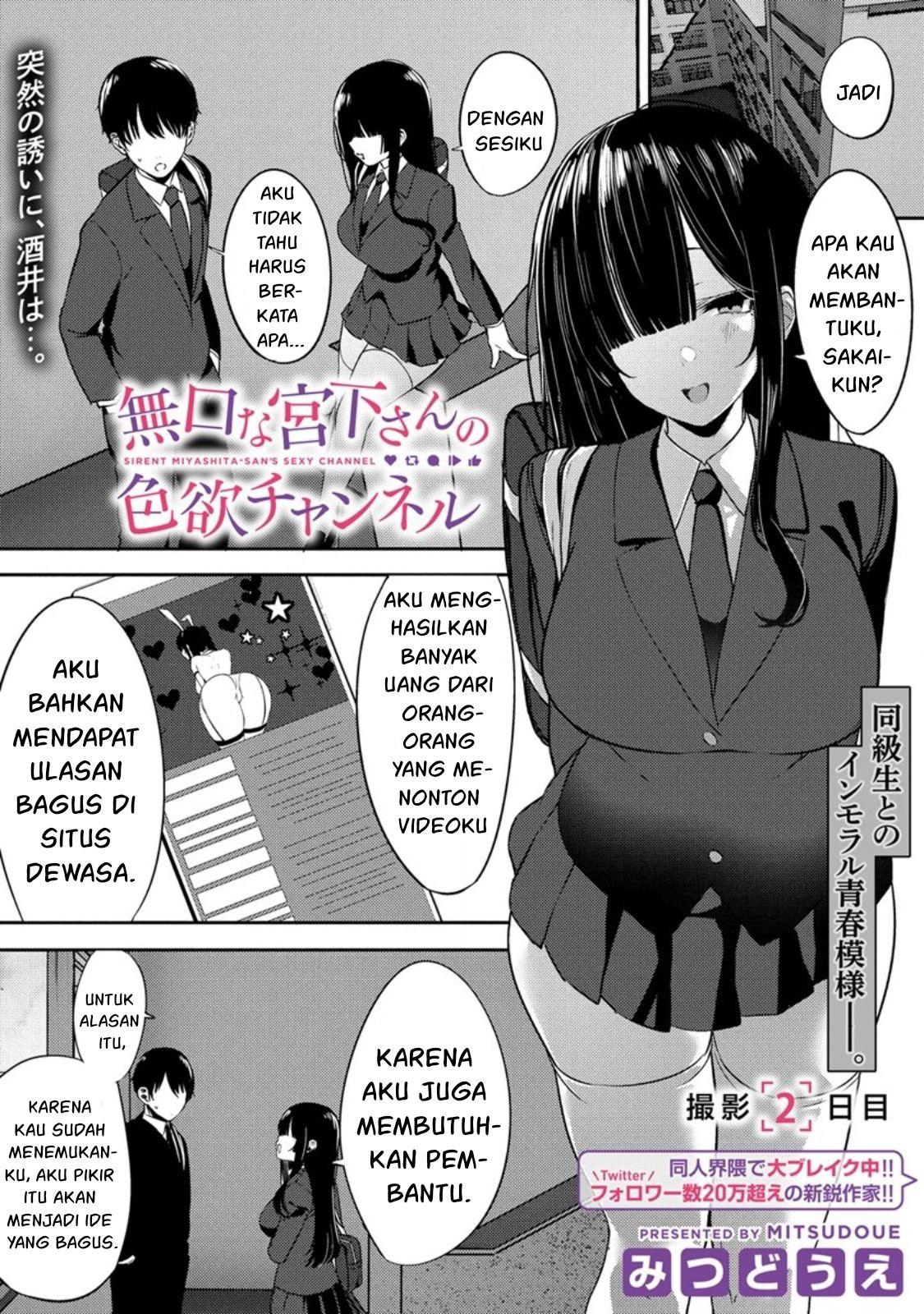 Baca Mukuchina Miyashita-san no shikiyoku channel Chapter 2 Gambar 2