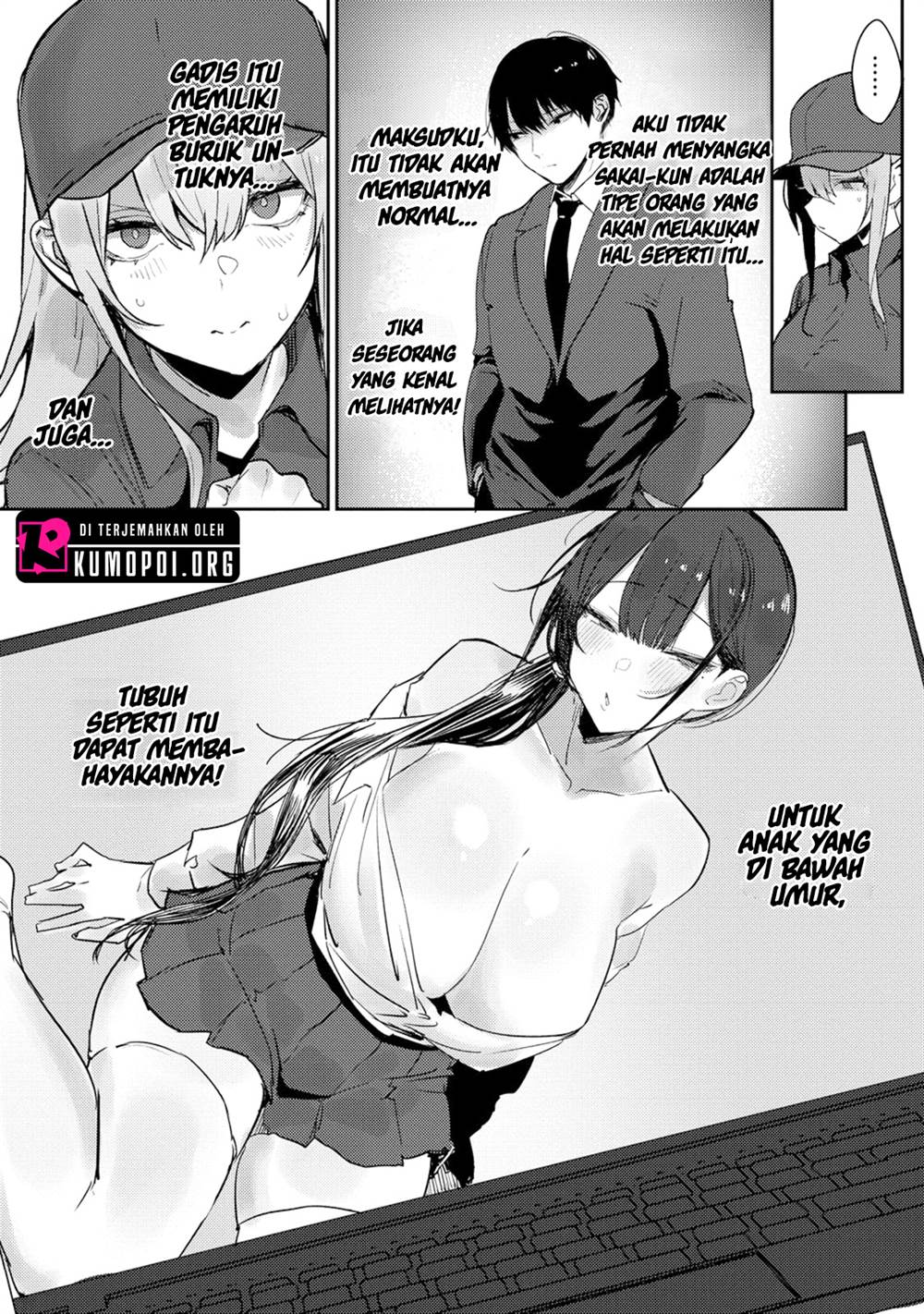 Mukuchina Miyashita-san no shikiyoku channel Chapter 6 Gambar 14