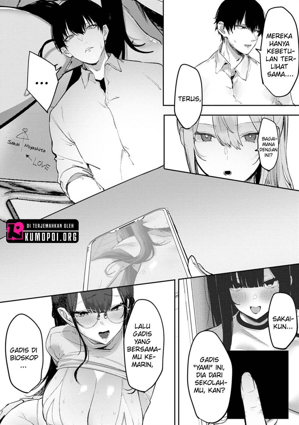 Mukuchina Miyashita-san no shikiyoku channel Chapter 6 Gambar 21