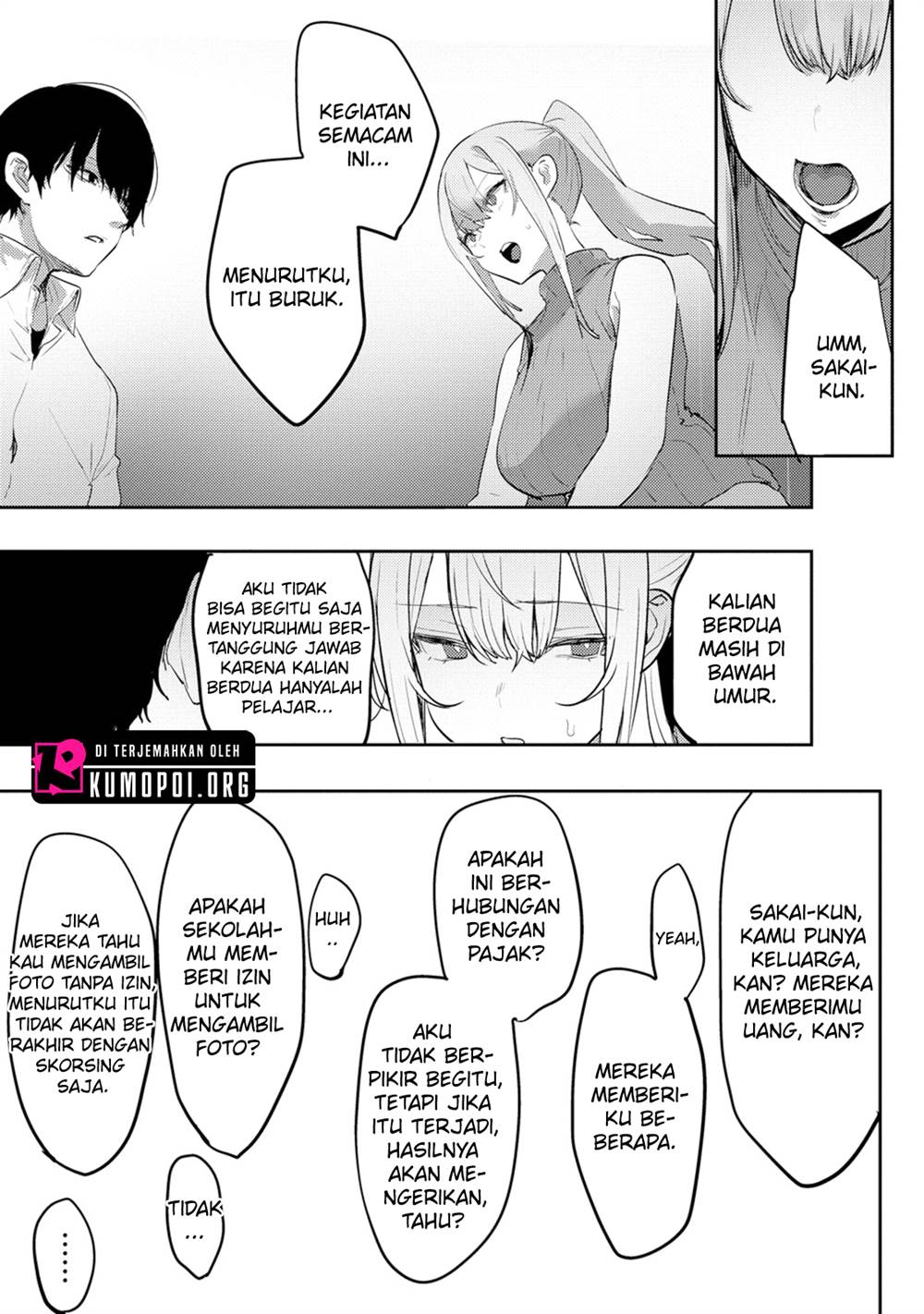 Mukuchina Miyashita-san no shikiyoku channel Chapter 6 Gambar 24