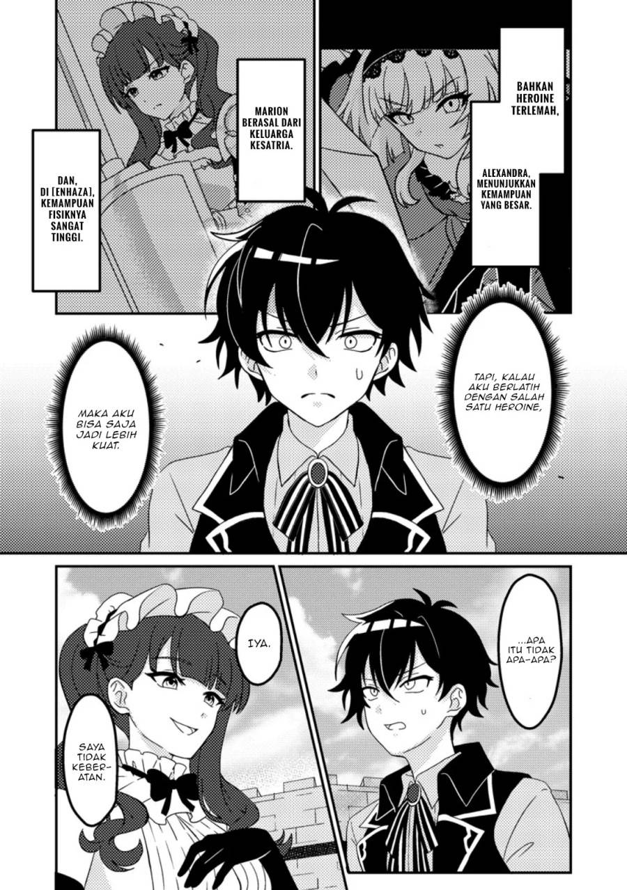 Munou no Akudou Ouji wa Ikinokoritai: Ren’ai RPG no Akuyaku Mob ni Tensei Shita kedo, Gensaku Mushi Shite Saikyou o Mezasu Chapter 2 Gambar 10