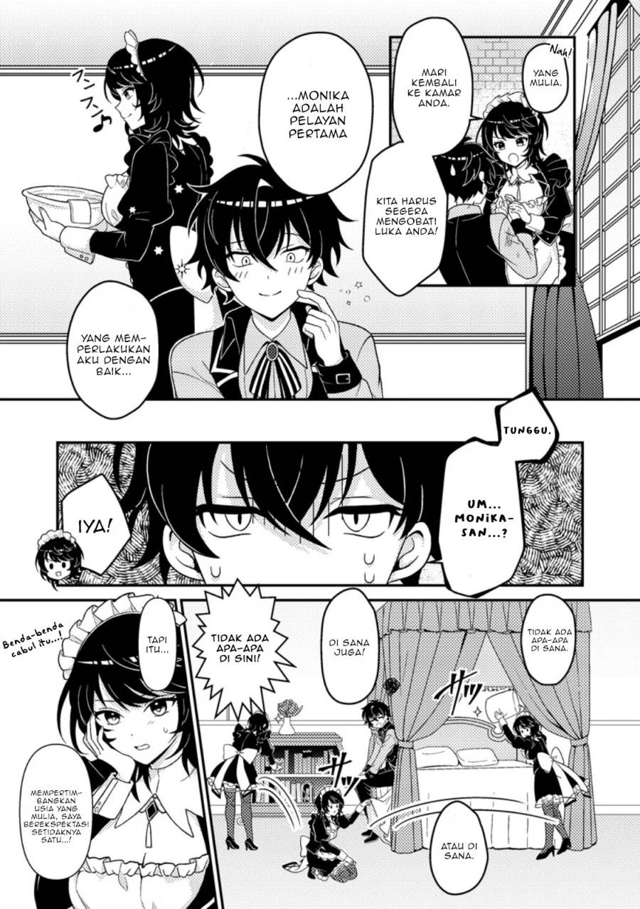 Munou no Akudou Ouji wa Ikinokoritai: Ren’ai RPG no Akuyaku Mob ni Tensei Shita kedo, Gensaku Mushi Shite Saikyou o Mezasu Chapter 2 Gambar 18