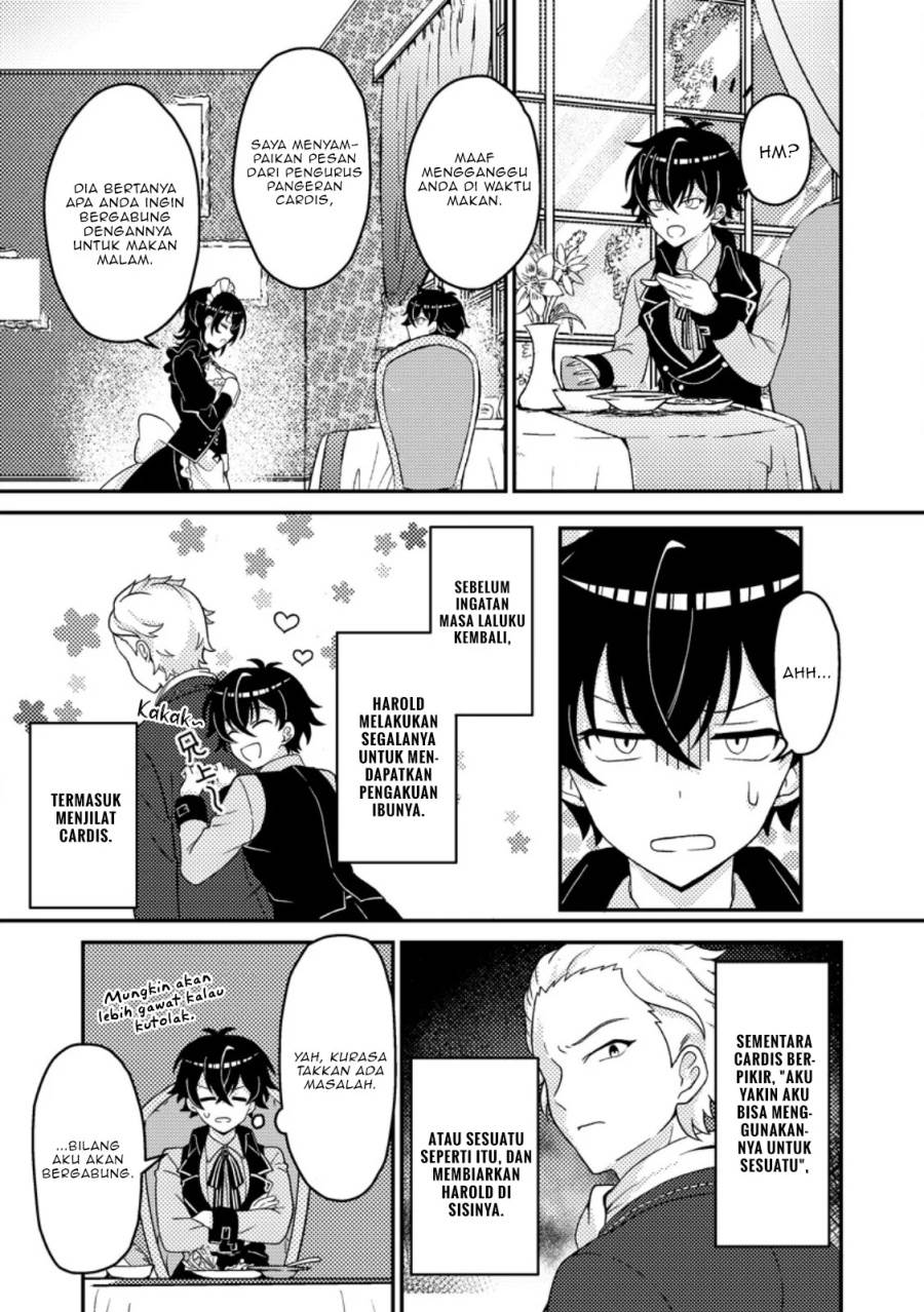 Munou no Akudou Ouji wa Ikinokoritai: Ren’ai RPG no Akuyaku Mob ni Tensei Shita kedo, Gensaku Mushi Shite Saikyou o Mezasu Chapter 2 Gambar 20