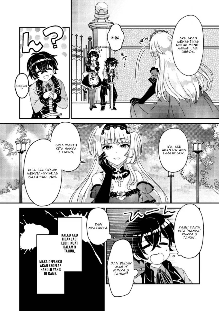 Munou no Akudou Ouji wa Ikinokoritai: Ren’ai RPG no Akuyaku Mob ni Tensei Shita kedo, Gensaku Mushi Shite Saikyou o Mezasu Chapter 2 Gambar 30