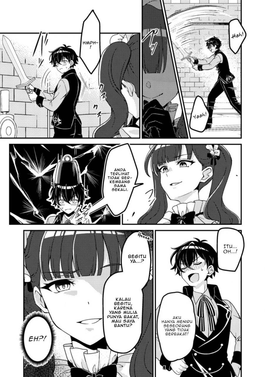 Munou no Akudou Ouji wa Ikinokoritai: Ren’ai RPG no Akuyaku Mob ni Tensei Shita kedo, Gensaku Mushi Shite Saikyou o Mezasu Chapter 2 Gambar 9