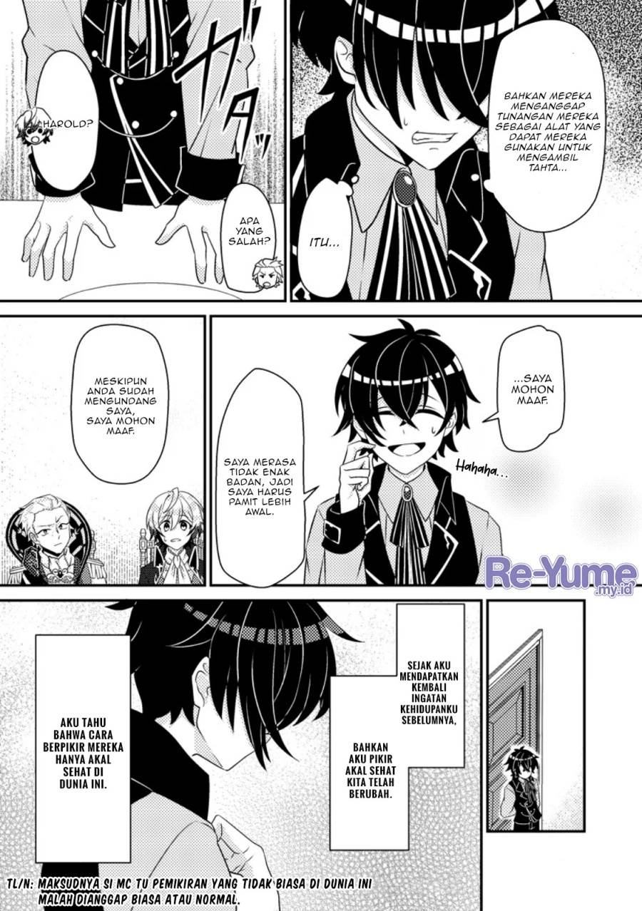 Munou no Akudou Ouji wa Ikinokoritai: Ren’ai RPG no Akuyaku Mob ni Tensei Shita kedo, Gensaku Mushi Shite Saikyou o Mezasu Chapter 3 Gambar 8