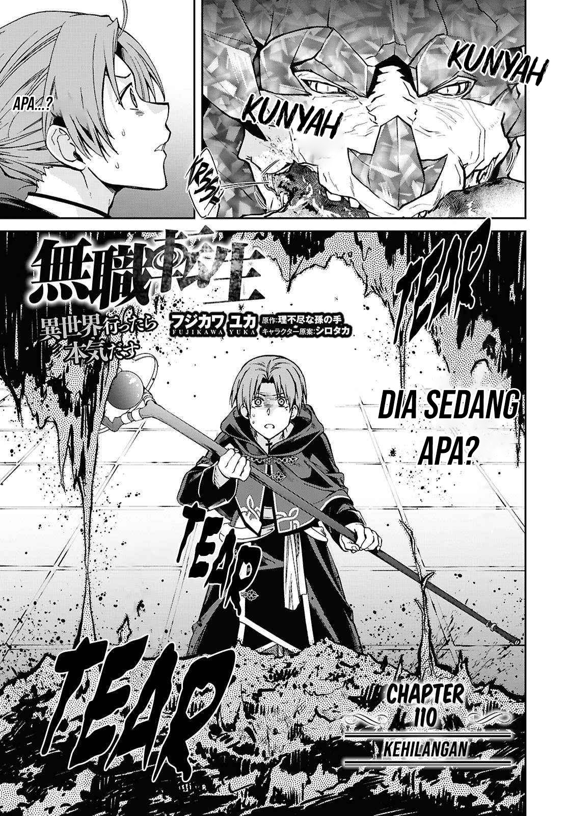 Baca Komik Mushoku Tensei: Isekai Ittara Honki Dasu Chapter 110 Gambar 1