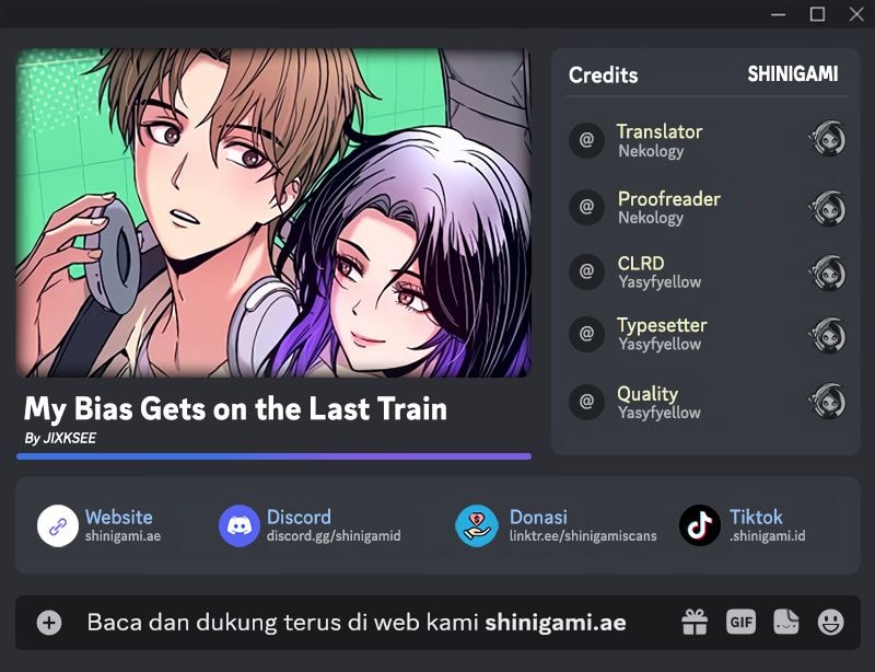 Baca Komik My Bias Gets On The Last Train Chapter 8 Gambar 1
