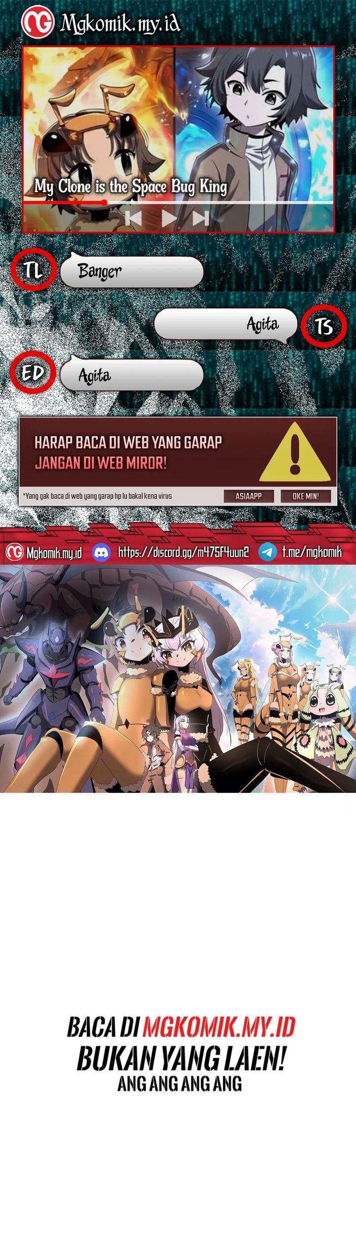 Baca Komik My Clone is the Space Bug King Chapter 3 Gambar 1