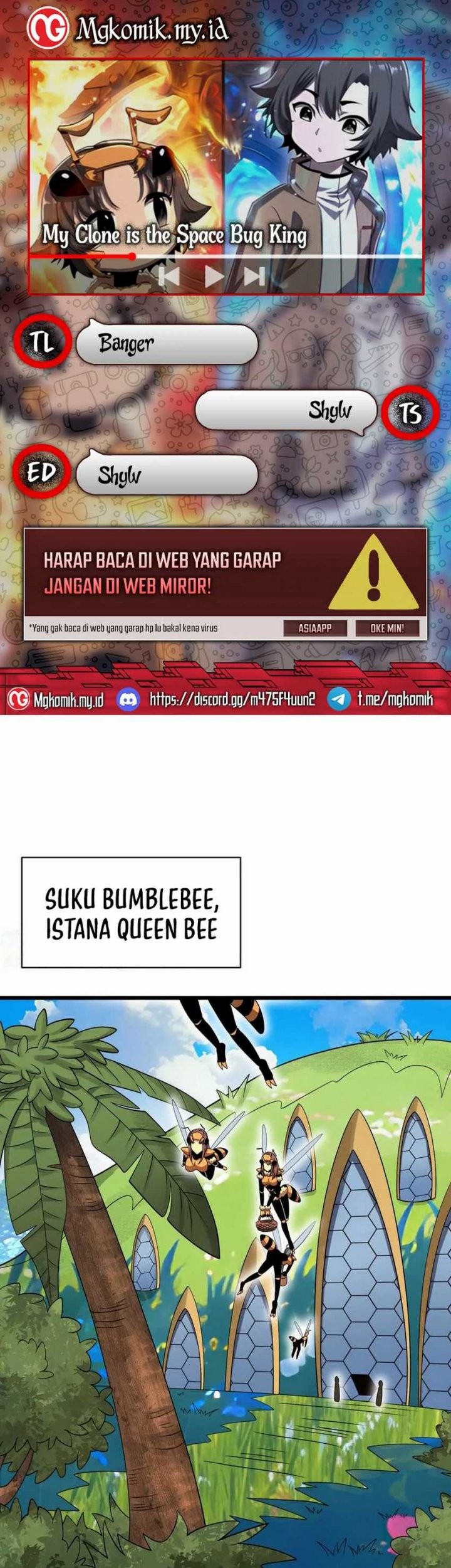 Baca Komik My Clone is the Space Bug King Chapter 33 Gambar 1