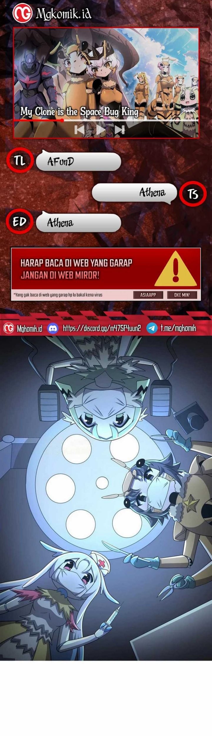 Baca Komik My Clone is the Space Bug King Chapter 34 Gambar 1