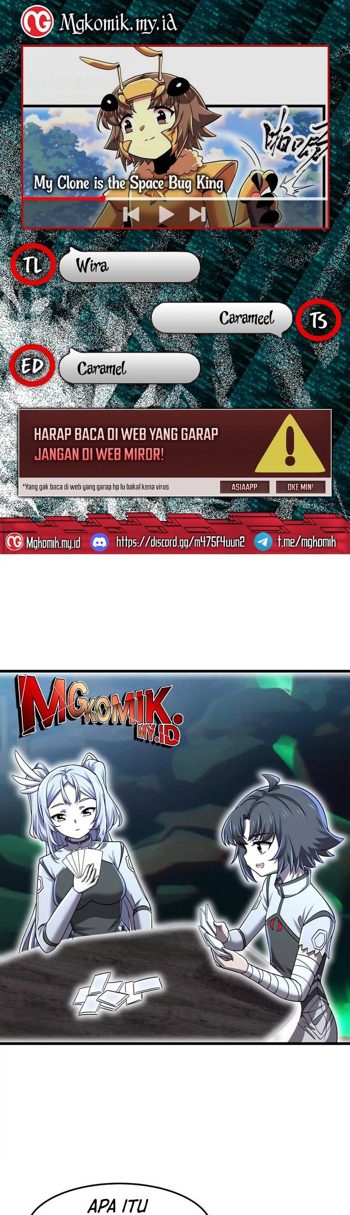 Baca Komik My Clone is the Space Bug King Chapter 42 Gambar 1