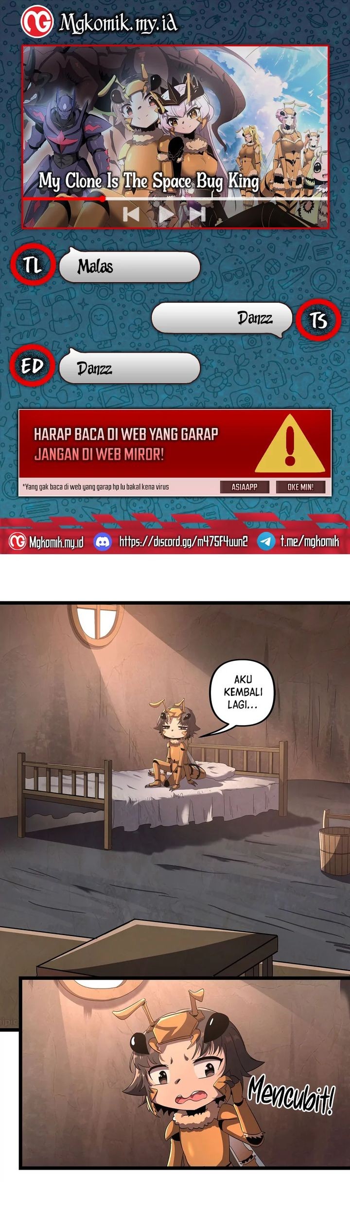 Baca Komik My Clone is the Space Bug King Chapter 5 Gambar 1