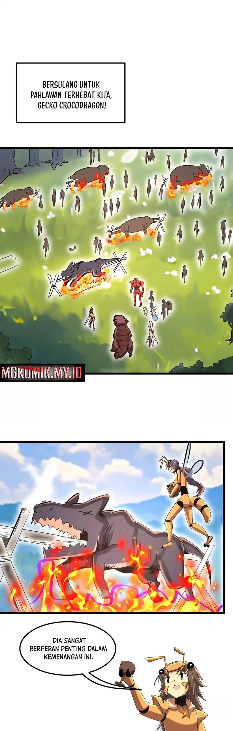 My Clone is the Space Bug King Chapter 51 Gambar 17