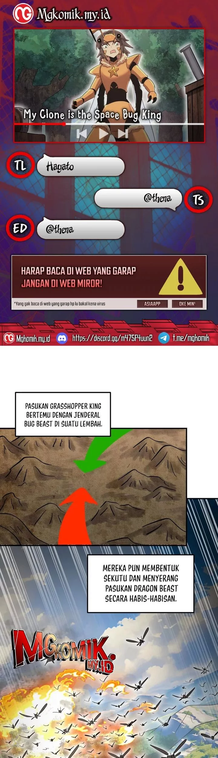 Baca Komik My Clone is the Space Bug King Chapter 53 Gambar 1