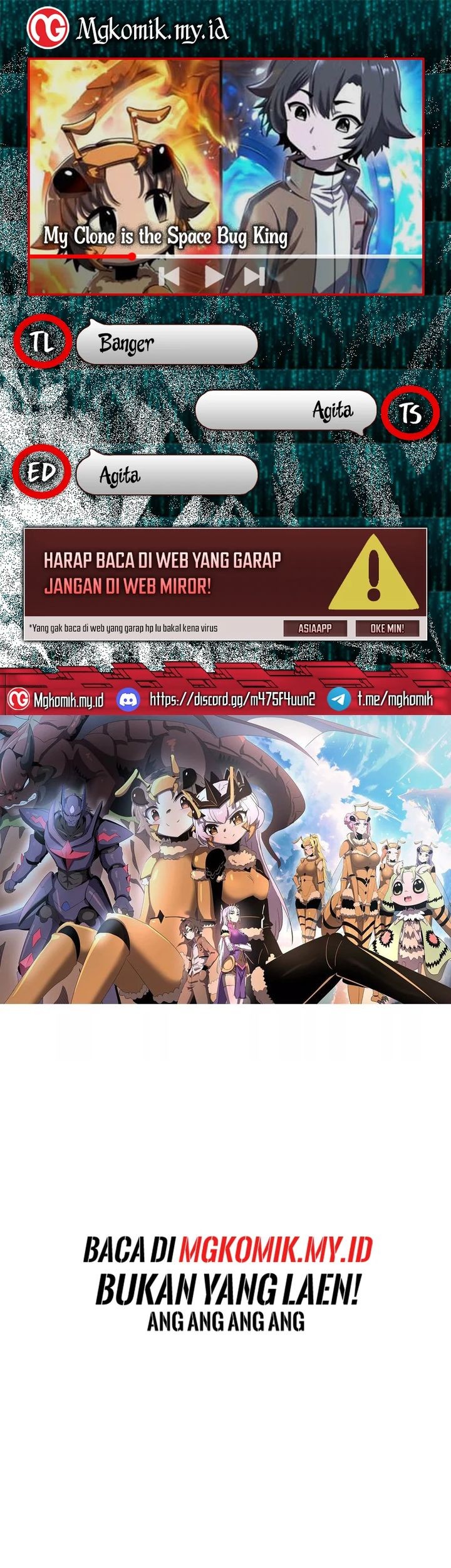 Baca Komik My Clone is the Space Bug King Chapter 6 Gambar 1