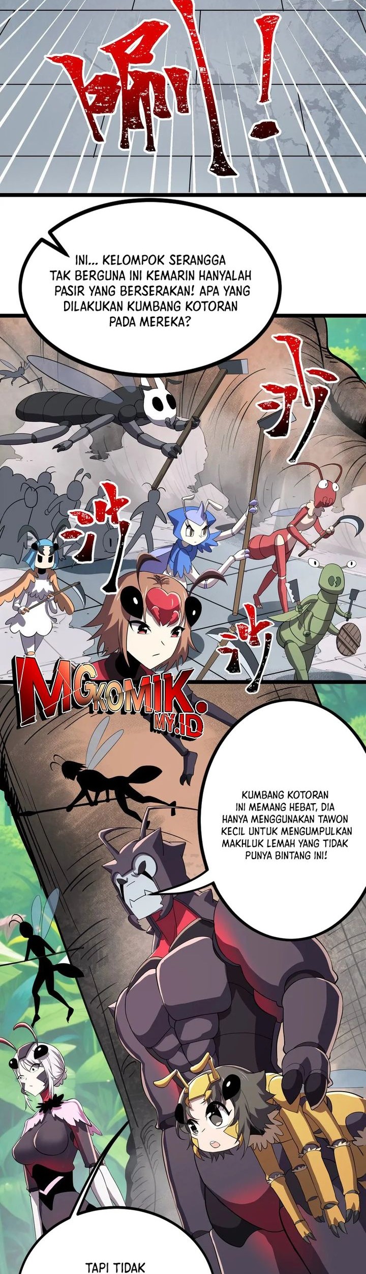 Baca  My Clone is the Space Bug King Chapter 9 Gambar 2