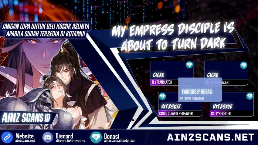 Baca Komik My Empress Disciple Is About to Turn Dark Chapter 19 Gambar 1