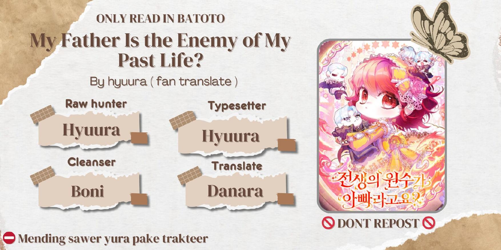 Baca Komik My Father Is the Enemy of My Past Life? Chapter 31 Gambar 1