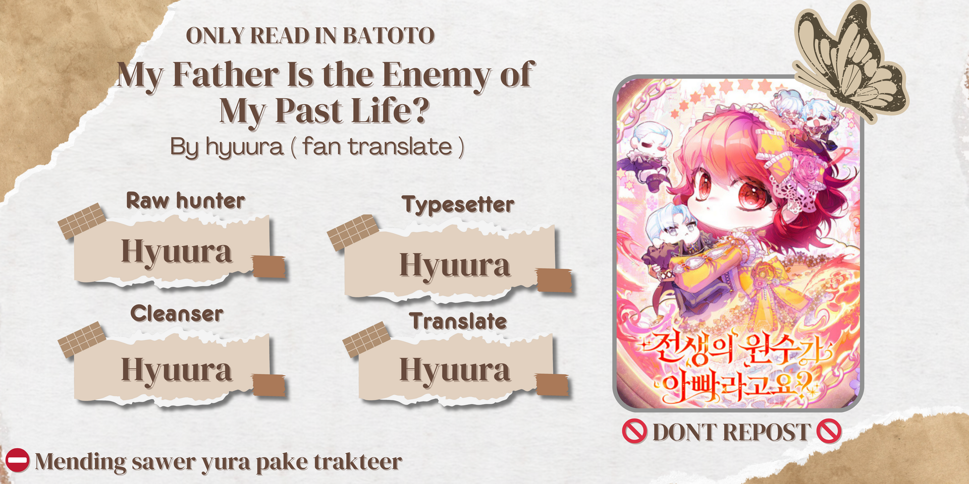 Baca Komik My Father Is the Enemy of My Past Life? Chapter 6 Gambar 1