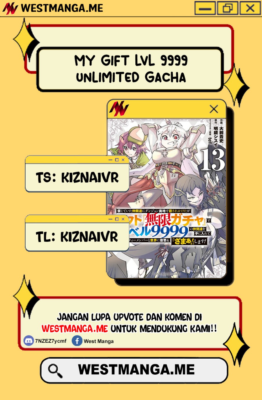 Baca Komik My Gift LVL 9999 Unlimited Gacha Chapter 178 Gambar 1