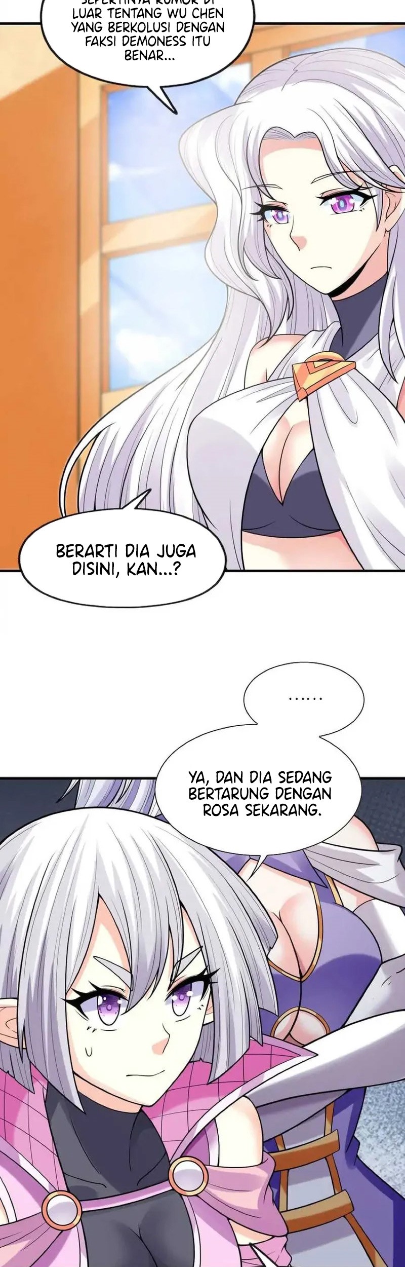 My Harem Is Entirely Female Demon Villains Chapter 63 Gambar 28