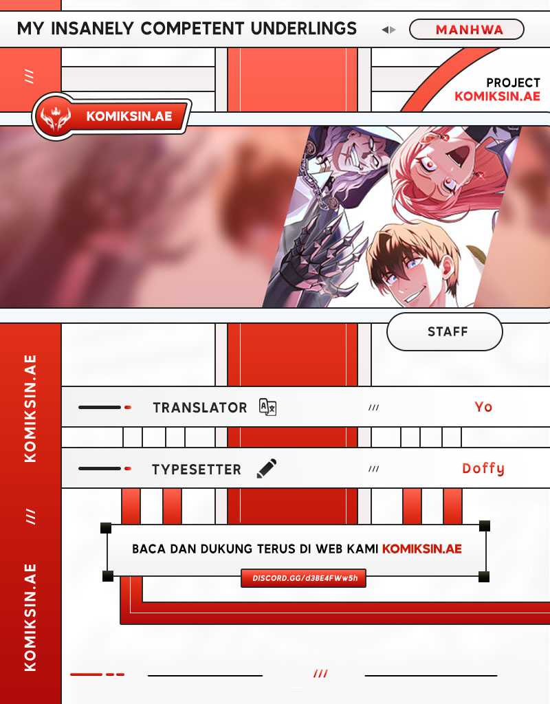 Baca Komik My Insanely Competent Underlings Chapter 83 Gambar 1