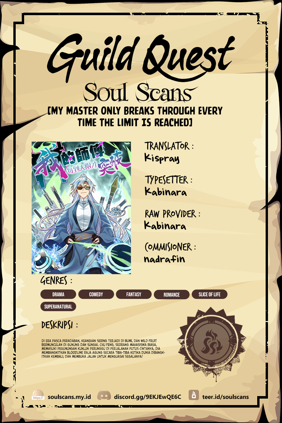 Baca Komik My Master Only Breaks Through Every Time the Limit Is Reached Chapter 153 Gambar 1