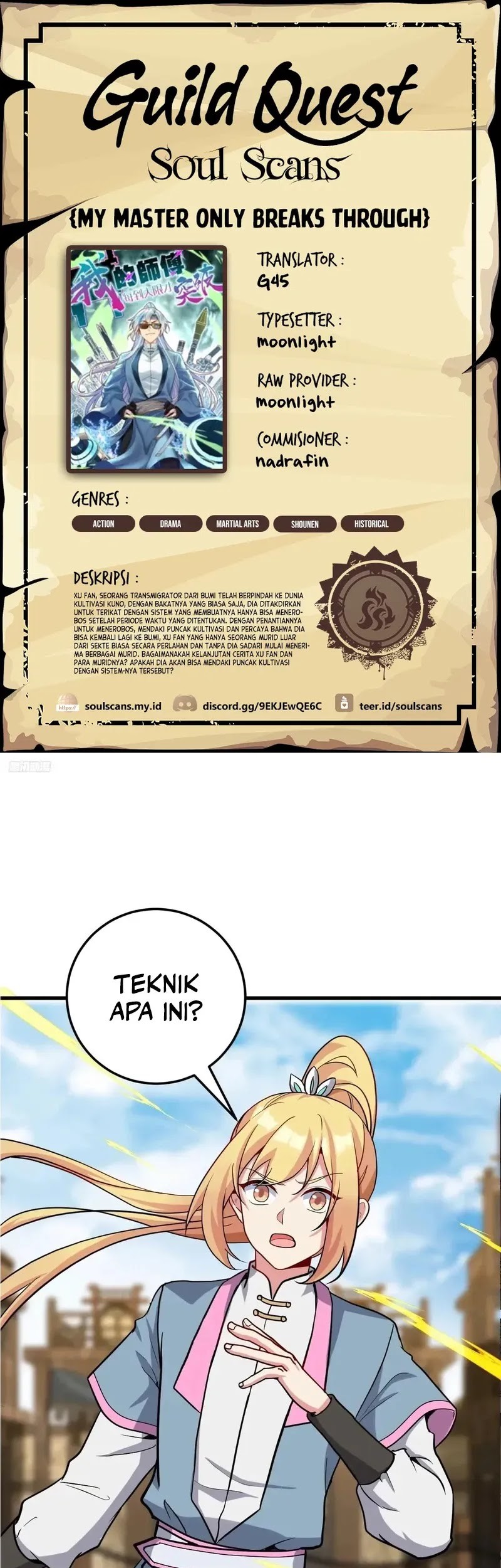 Baca Komik My Master Only Breaks Through Every Time the Limit Is Reached Chapter 162 Gambar 1