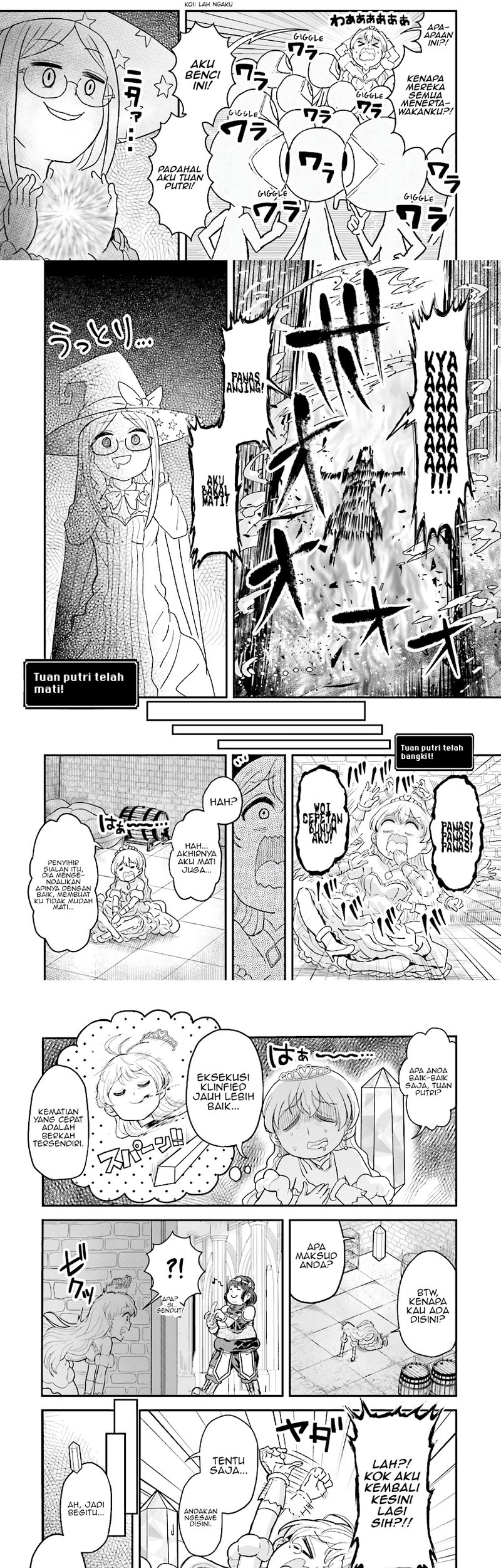 “My Princess You Must Die!” Said the Female Knight Chapter 2 Gambar 4