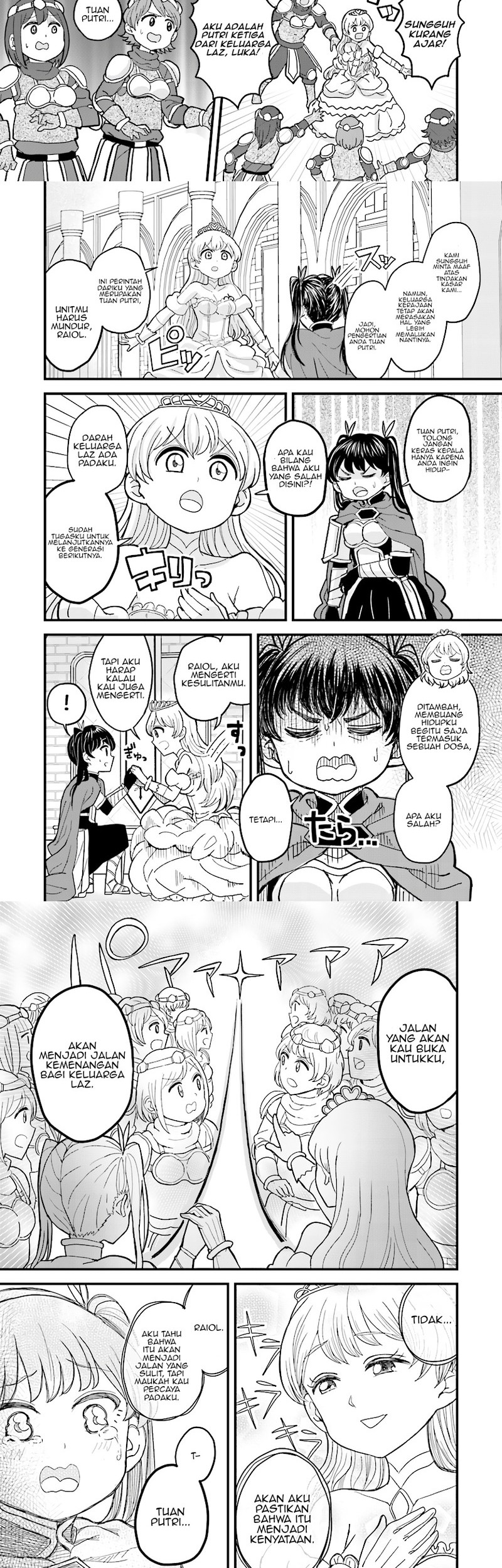 “My Princess You Must Die!” Said the Female Knight Chapter 3 Gambar 8