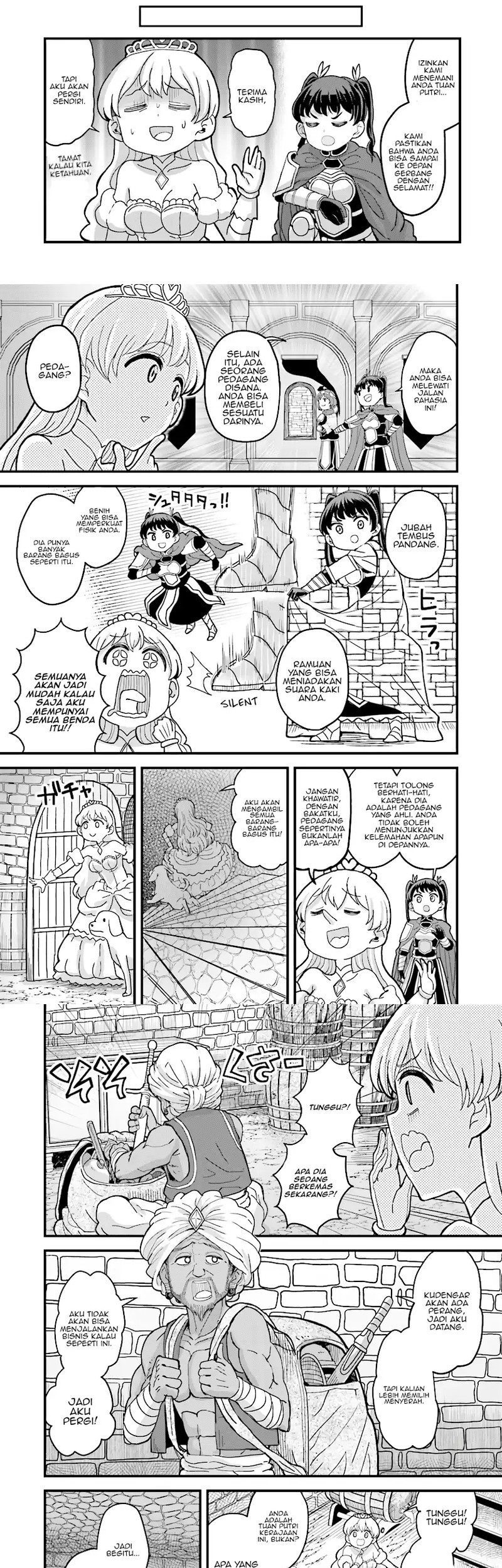 “My Princess You Must Die!” Said the Female Knight Chapter 4.1 Gambar 4