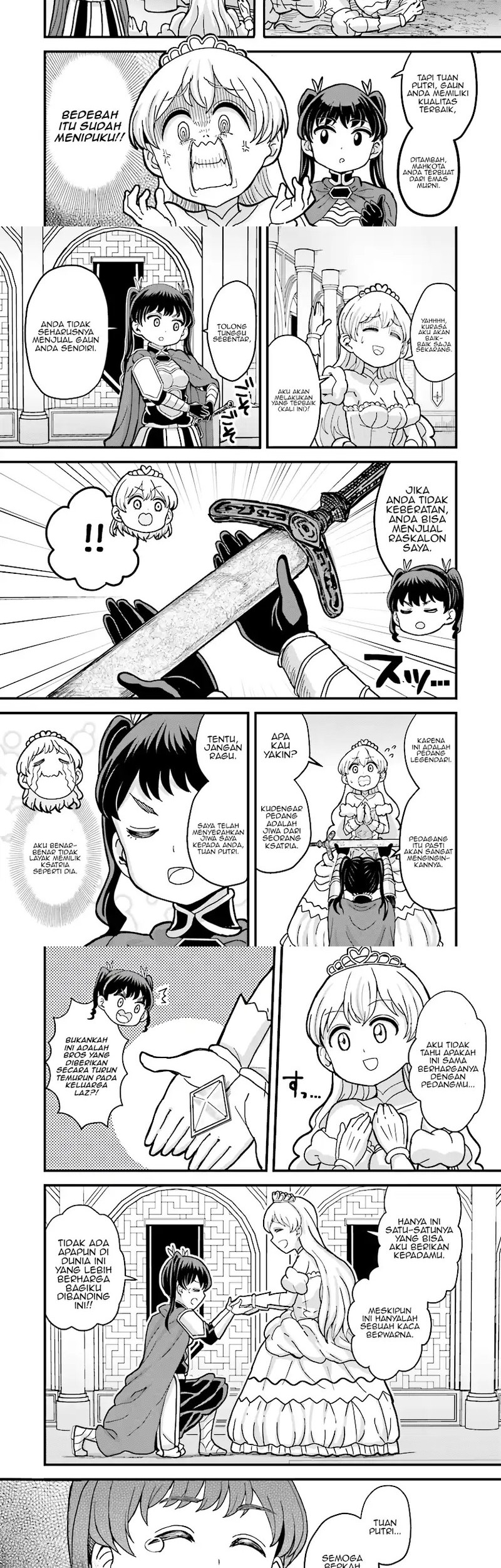 Baca  “My Princess You Must Die!” Said the Female Knight Chapter 4.2 Gambar 2