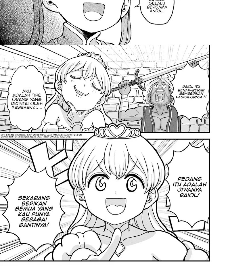 “My Princess You Must Die!” Said the Female Knight Chapter 4.2 Gambar 3