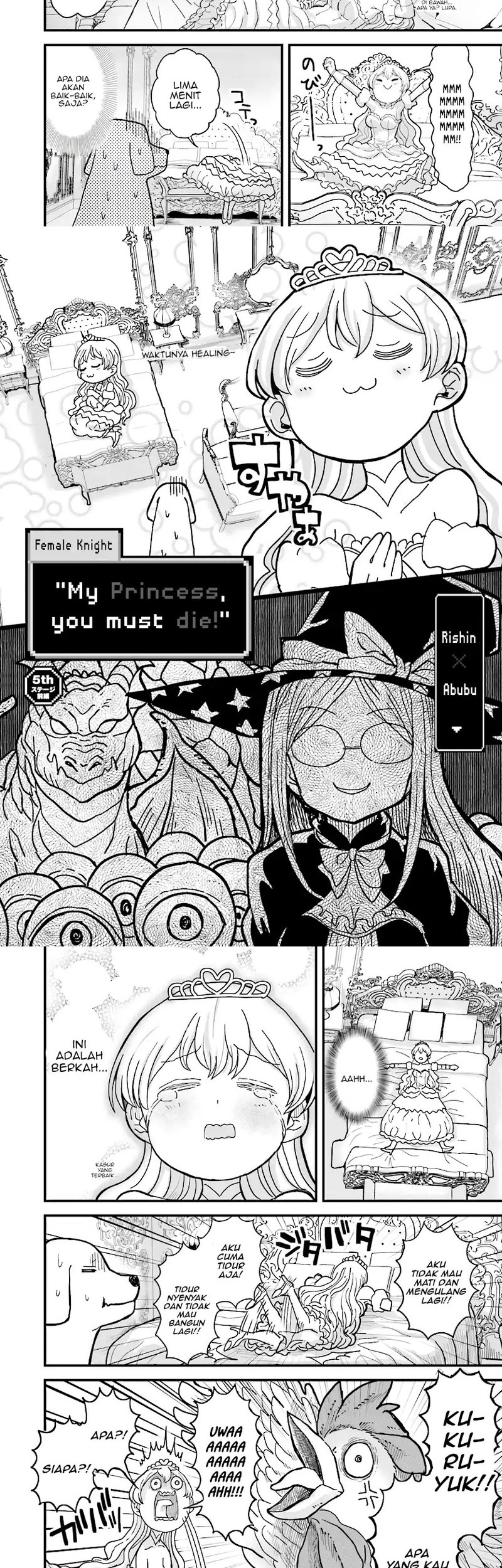 Baca  “My Princess You Must Die!” Said the Female Knight Chapter 5.1 Gambar 2