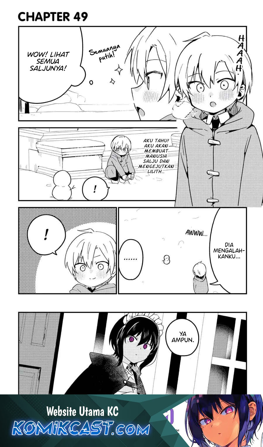 Baca Komik My Recently Hired Maid Is Suspicious Chapter 49 Gambar 1