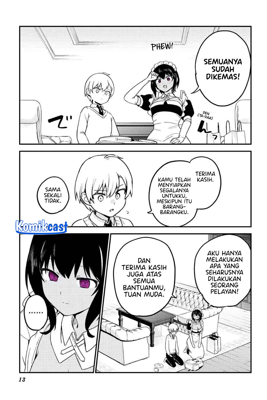 My Recently Hired Maid Is Suspicious Chapter 50 Gambar 13