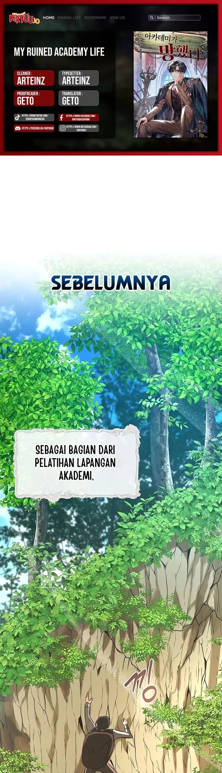 Baca Komik My Ruined Academy Life Chapter 47 Gambar 1