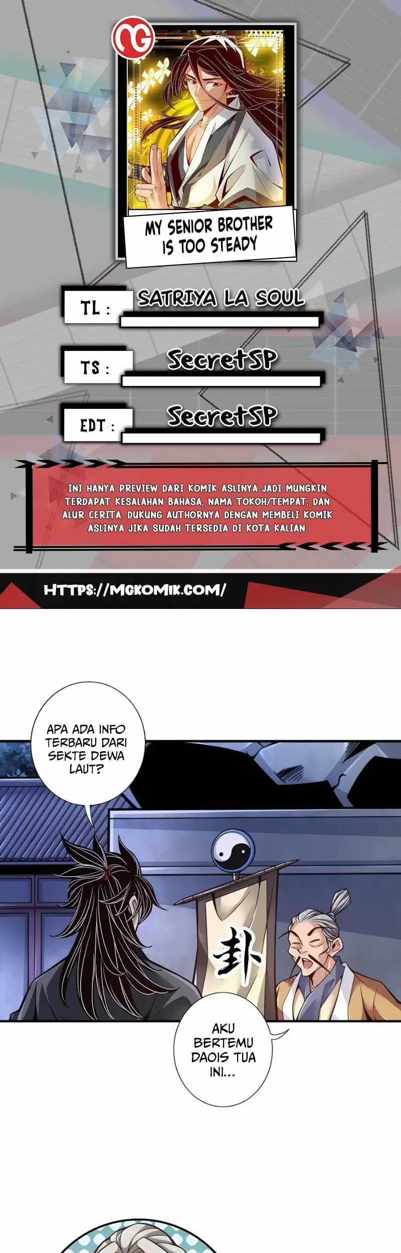 Baca Komik My Senior Brother Is Too Steady Chapter 134 Gambar 1