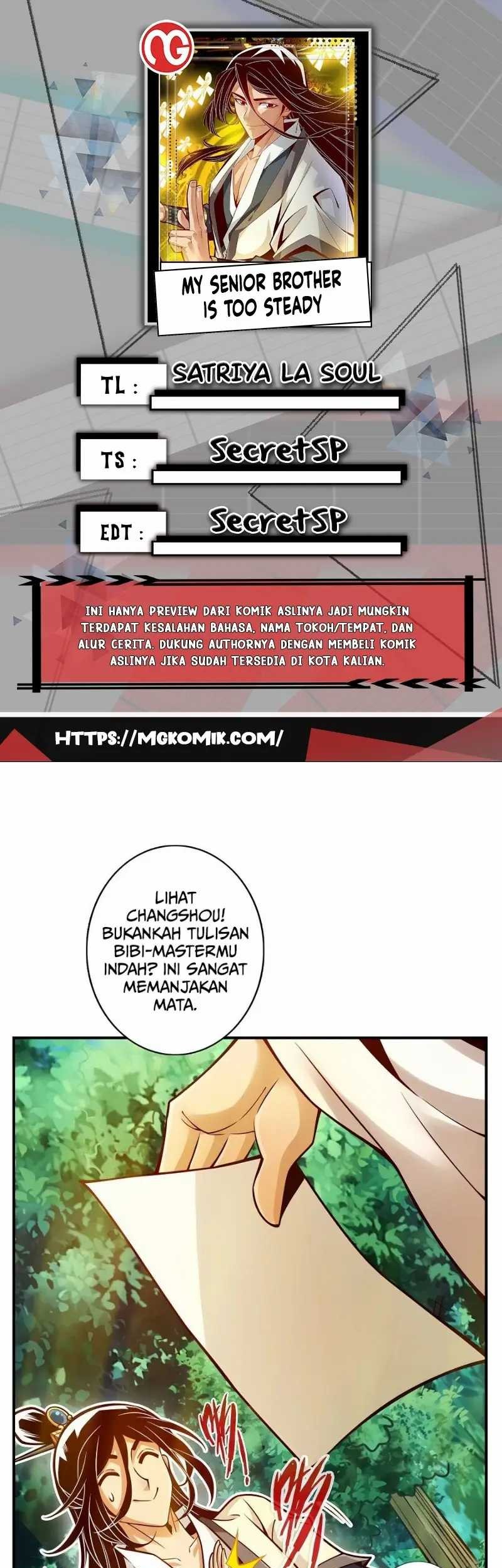 Baca Komik My Senior Brother Is Too Steady Chapter 141 Gambar 1
