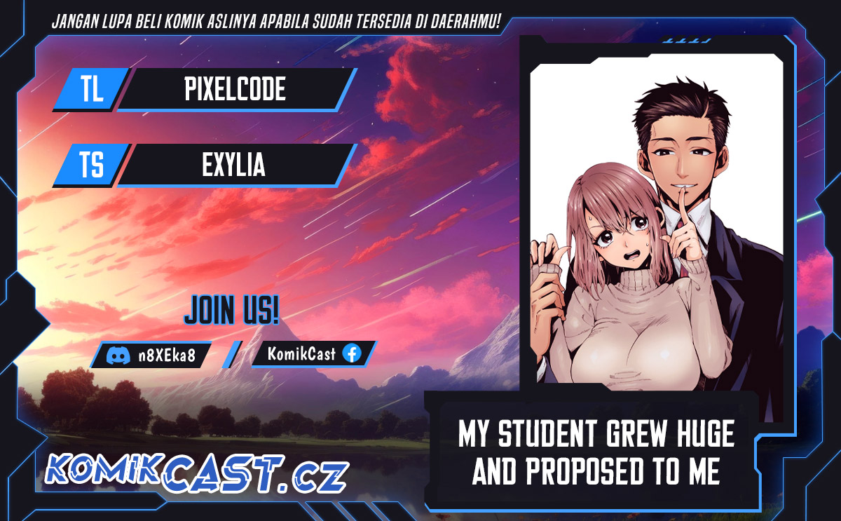 Baca Komik My Student Grew Huge and Proposed to Me Chapter 14 Gambar 1