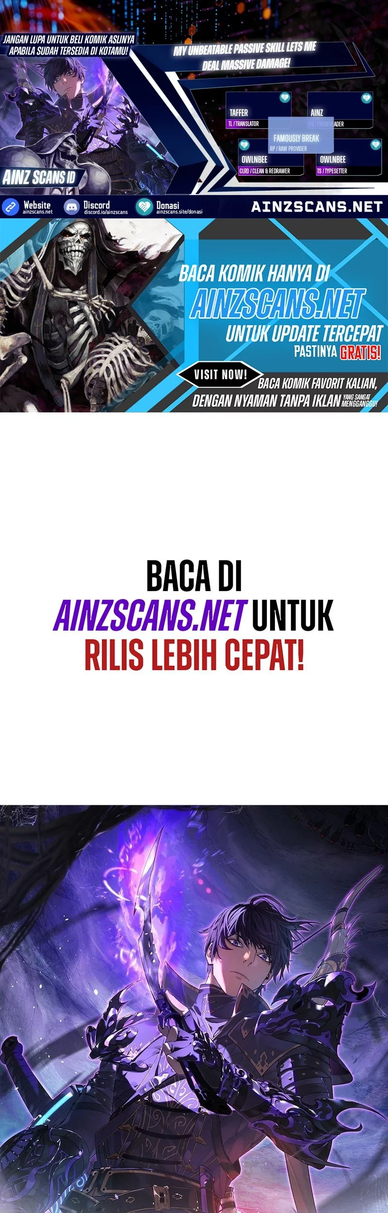 Baca Komik My Unbeatable Passive Skill Lets Me Deal Massive Damage! Chapter 86 Gambar 1