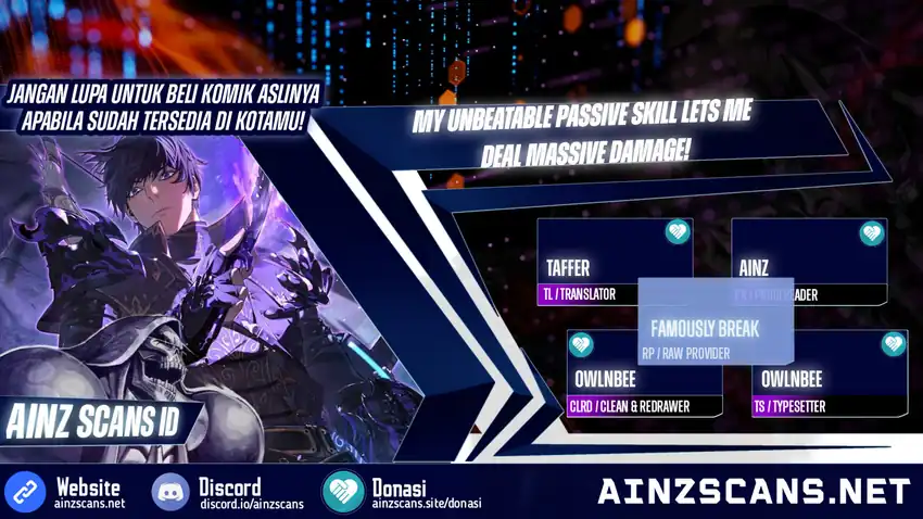 Baca Komik My Unbeatable Passive Skill Lets Me Deal Massive Damage! Chapter 87 Gambar 1