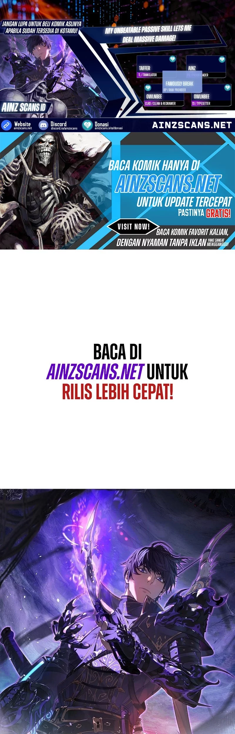 Baca Komik My Unbeatable Passive Skill Lets Me Deal Massive Damage! Chapter 89 Gambar 1