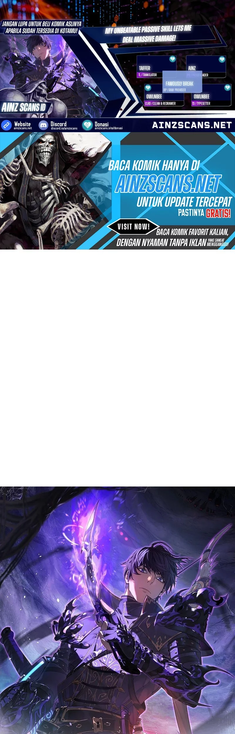 Baca Komik My Unbeatable Passive Skill Lets Me Deal Massive Damage! Chapter 91 Gambar 1